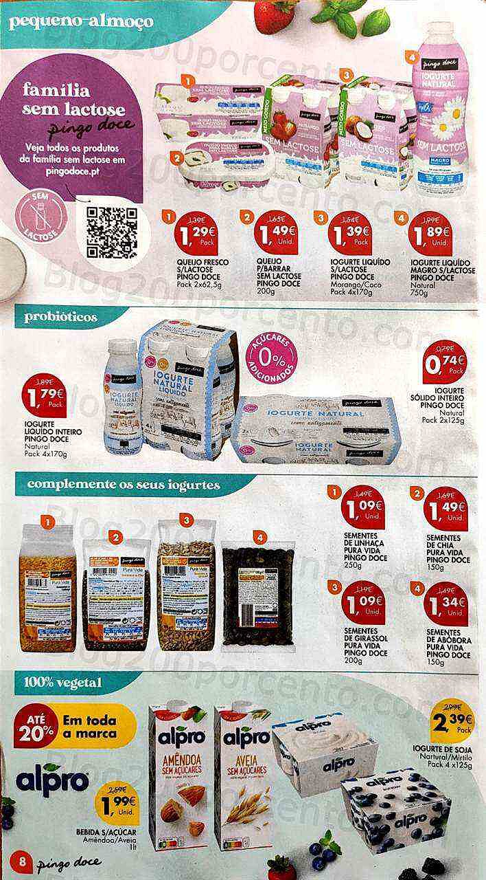 Antevisão Folheto PINGO DOCE Extra Escolhas Equilibradas Promoções de 14 a 27 fevereiro