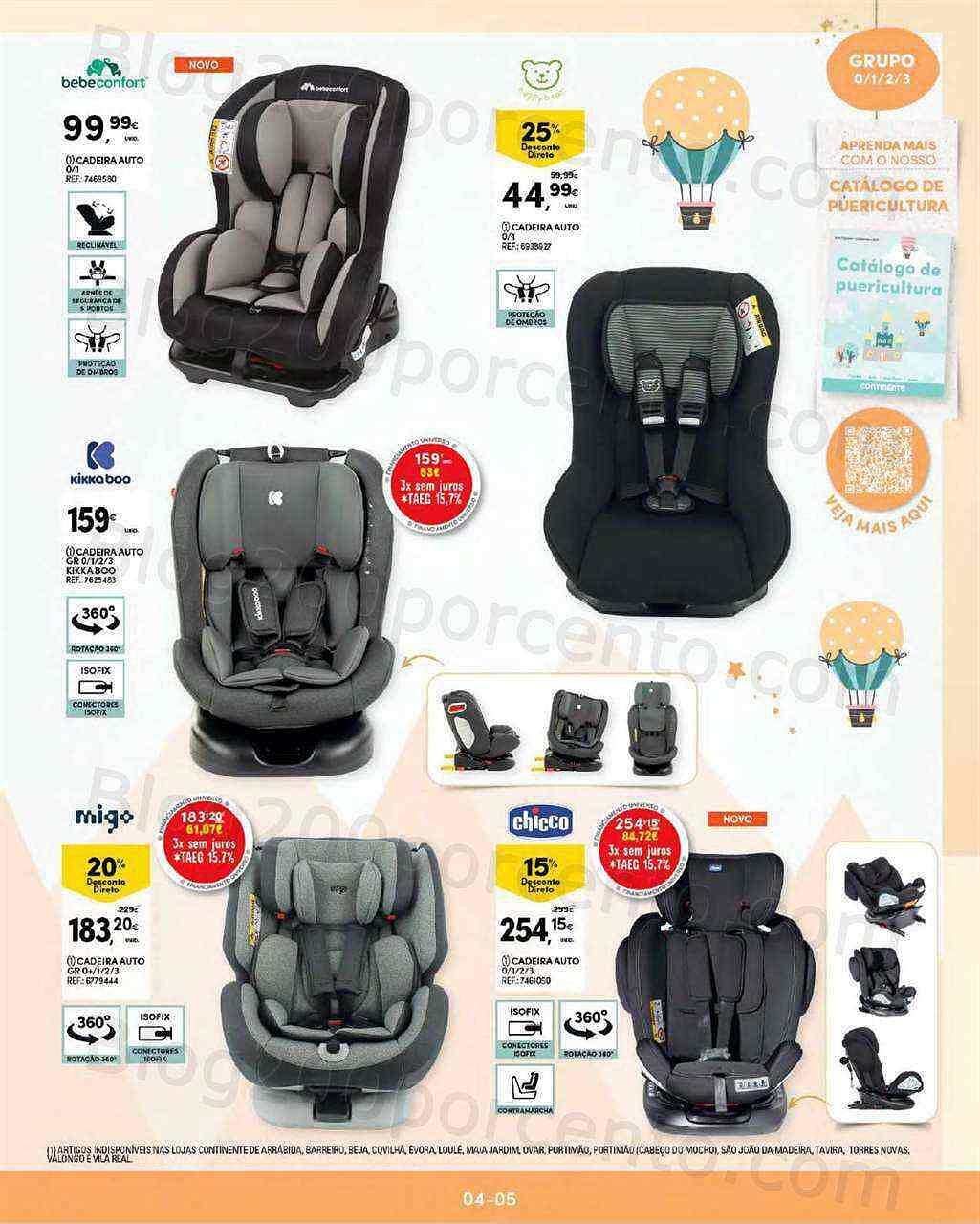 Antevisão Folheto CONTINENTE Feira do Bebé Promoções de 17 a 29 janeiro