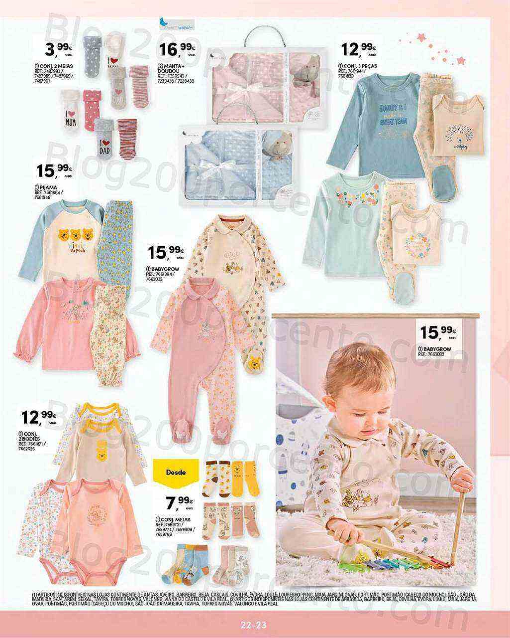 Antevisão Folheto CONTINENTE Feira do Bebé Promoções de 17 a 29 janeiro