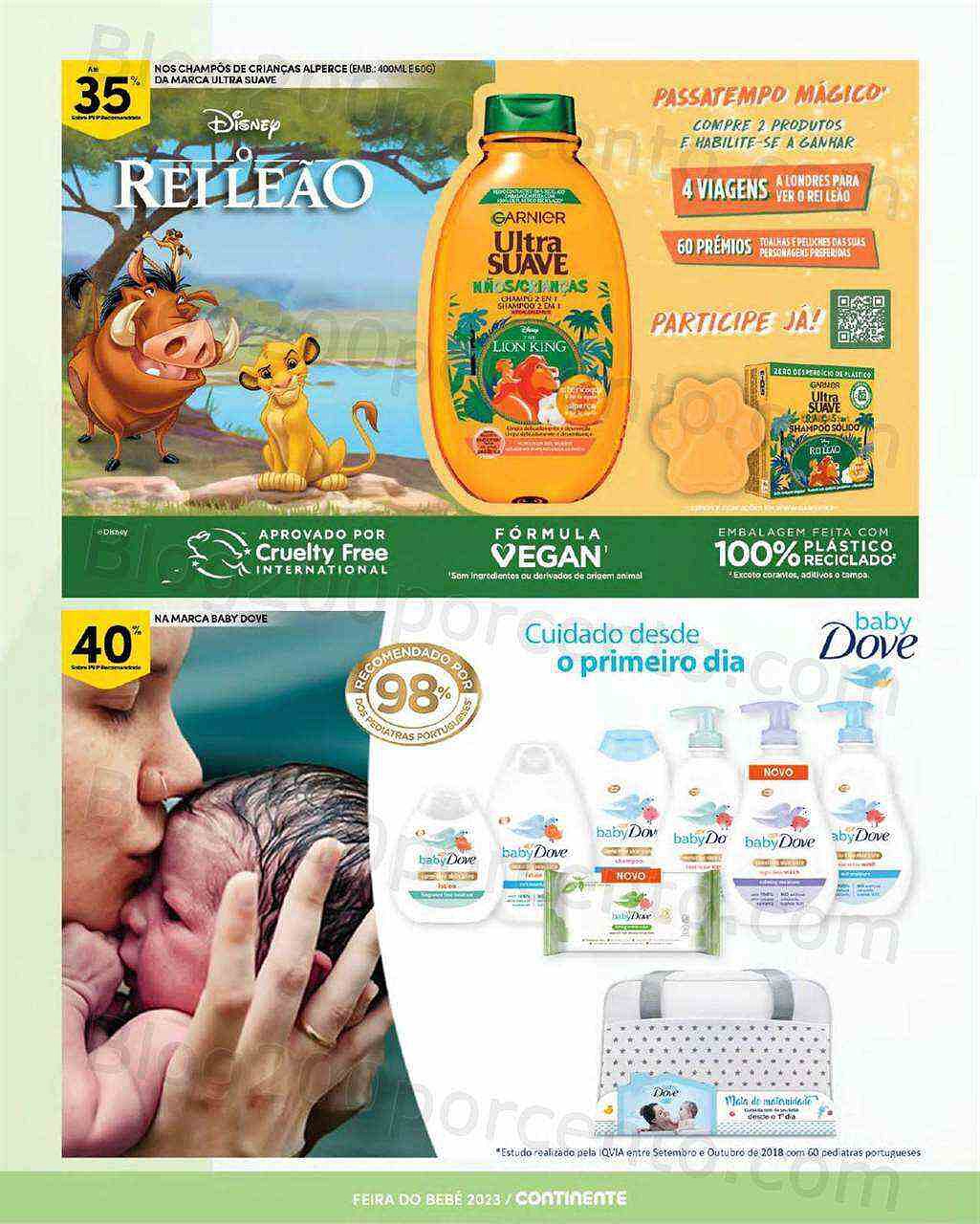 Antevisão Folheto CONTINENTE Feira do Bebé Promoções de 17 a 29 janeiro