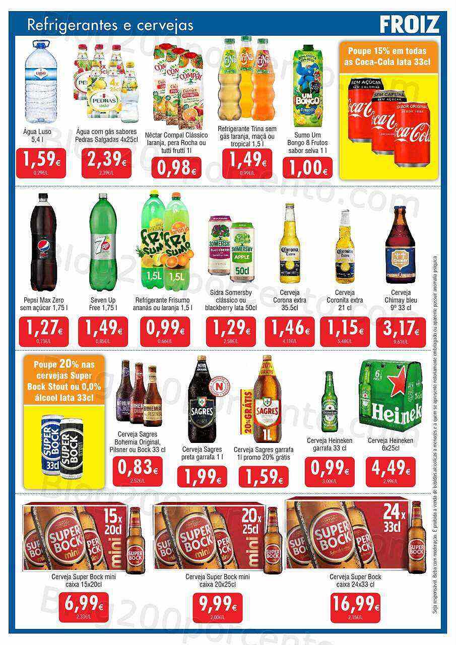 Antevisão Folheto FROIZ Promoções até 1 março