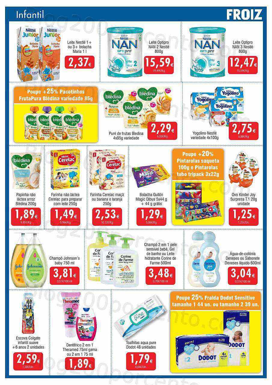 Antevisão Folheto FROIZ Promoções até 1 março