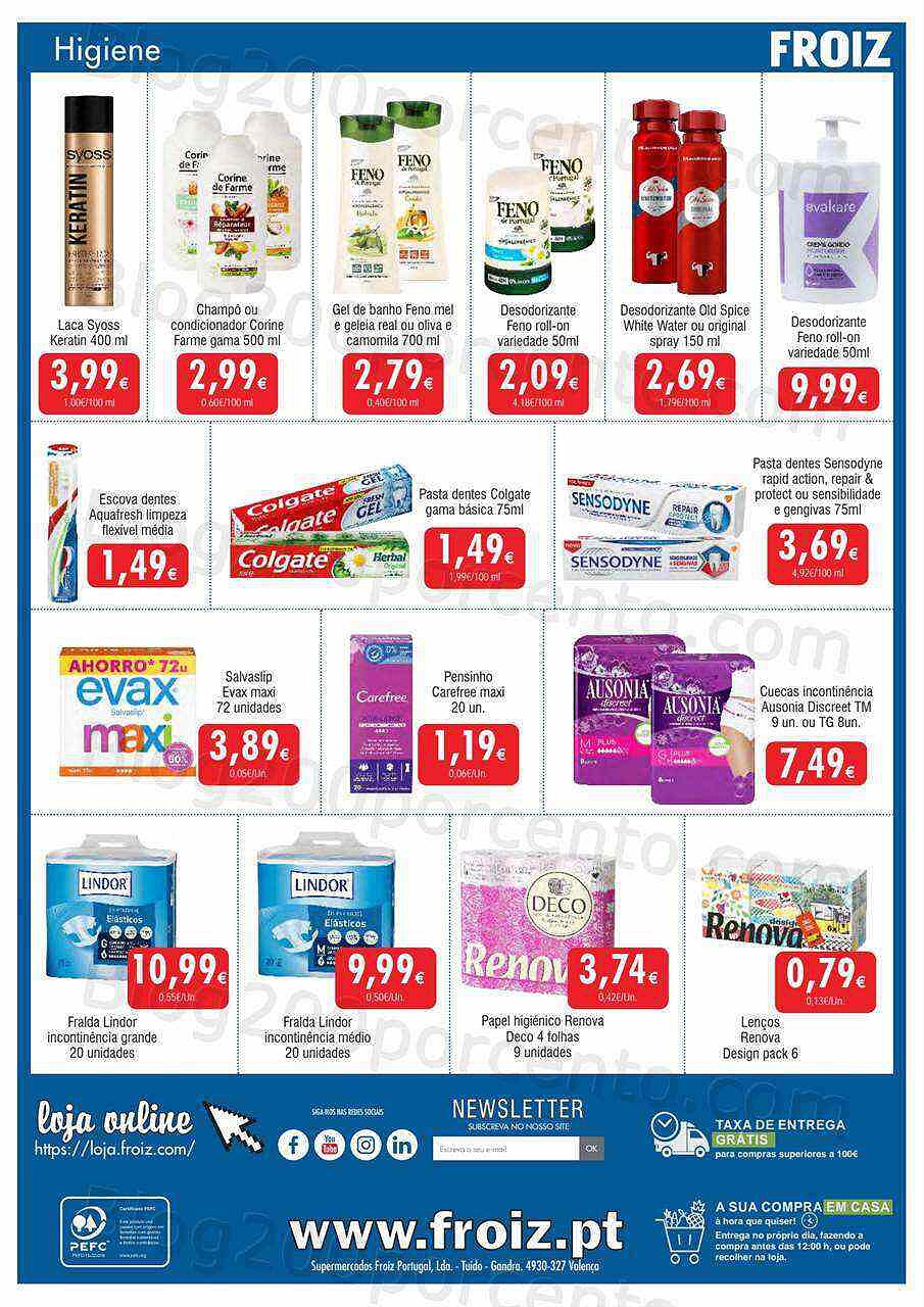 Antevisão Folheto FROIZ Promoções até 1 março
