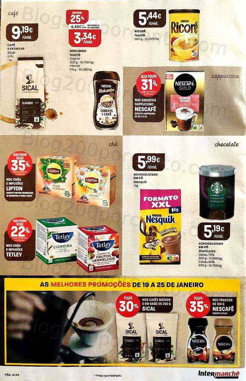 Antevisão Folheto INTERMARCHÉ Contact Promoções de 19 a 25 janeiro