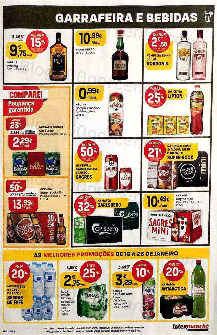 Antevisão Folheto INTERMARCHÉ Contact Promoções de 19 a 25 janeiro