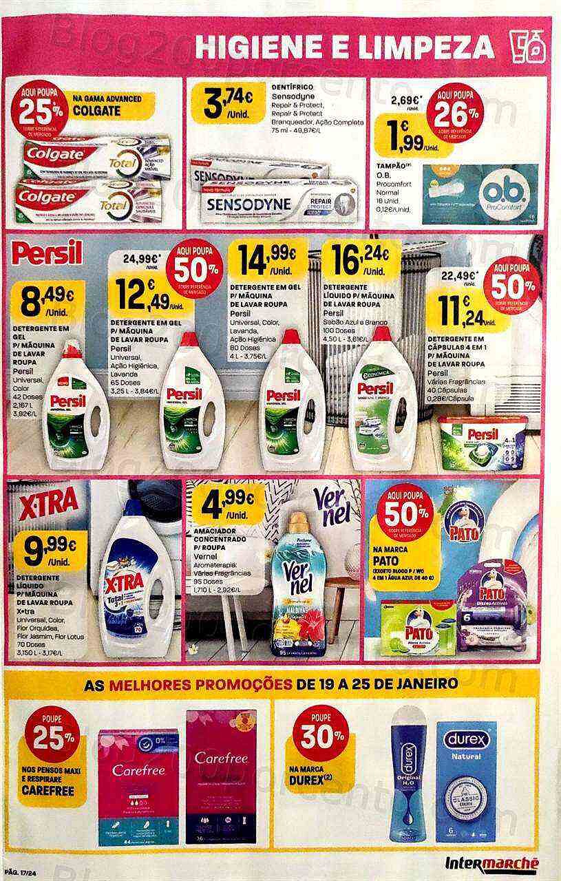 Antevisão Folheto INTERMARCHÉ Contact Promoções de 19 a 25 janeiro