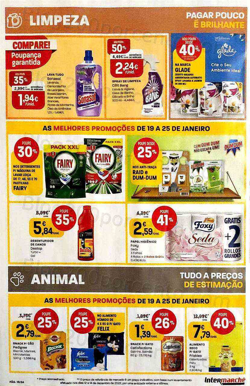 Antevisão Folheto INTERMARCHÉ Contact Promoções de 19 a 25 janeiro