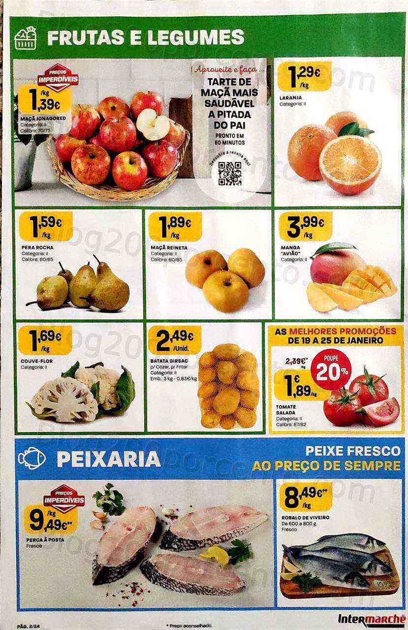 Antevisão Folheto INTERMARCHÉ Contact Promoções de 19 a 25 janeiro