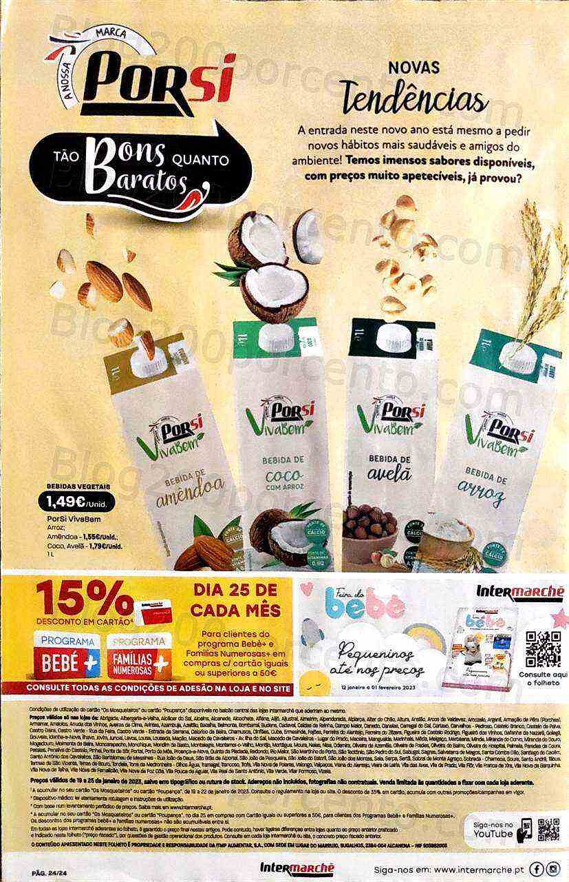 Antevisão Folheto INTERMARCHÉ Contact Promoções de 19 a 25 janeiro