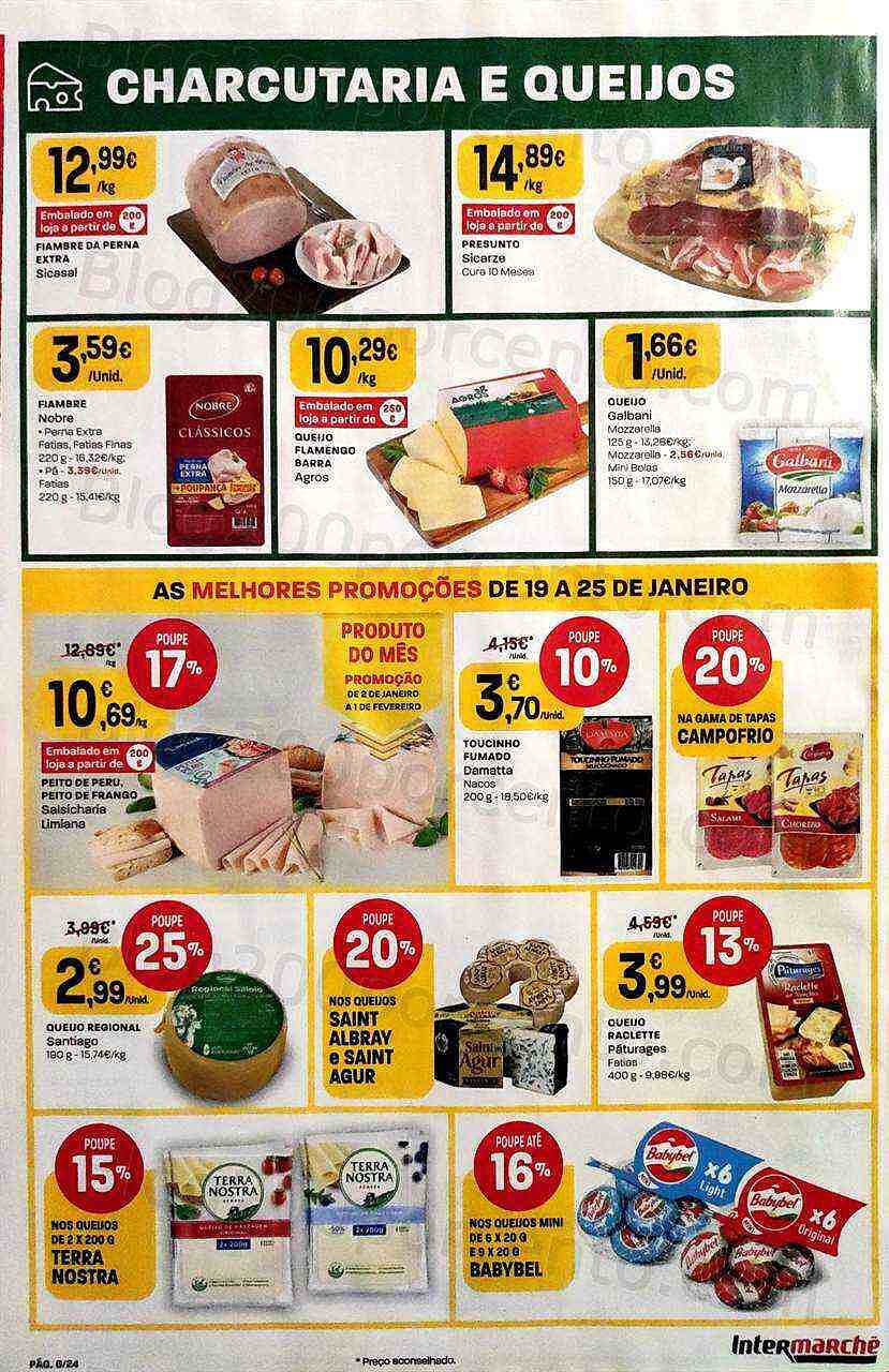 Antevisão Folheto INTERMARCHÉ Contact Promoções de 19 a 25 janeiro