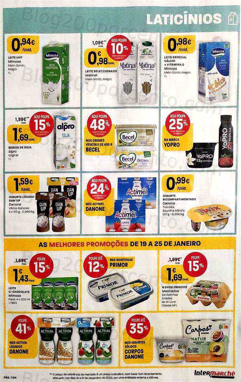 Antevisão Folheto INTERMARCHÉ Contact Promoções de 19 a 25 janeiro