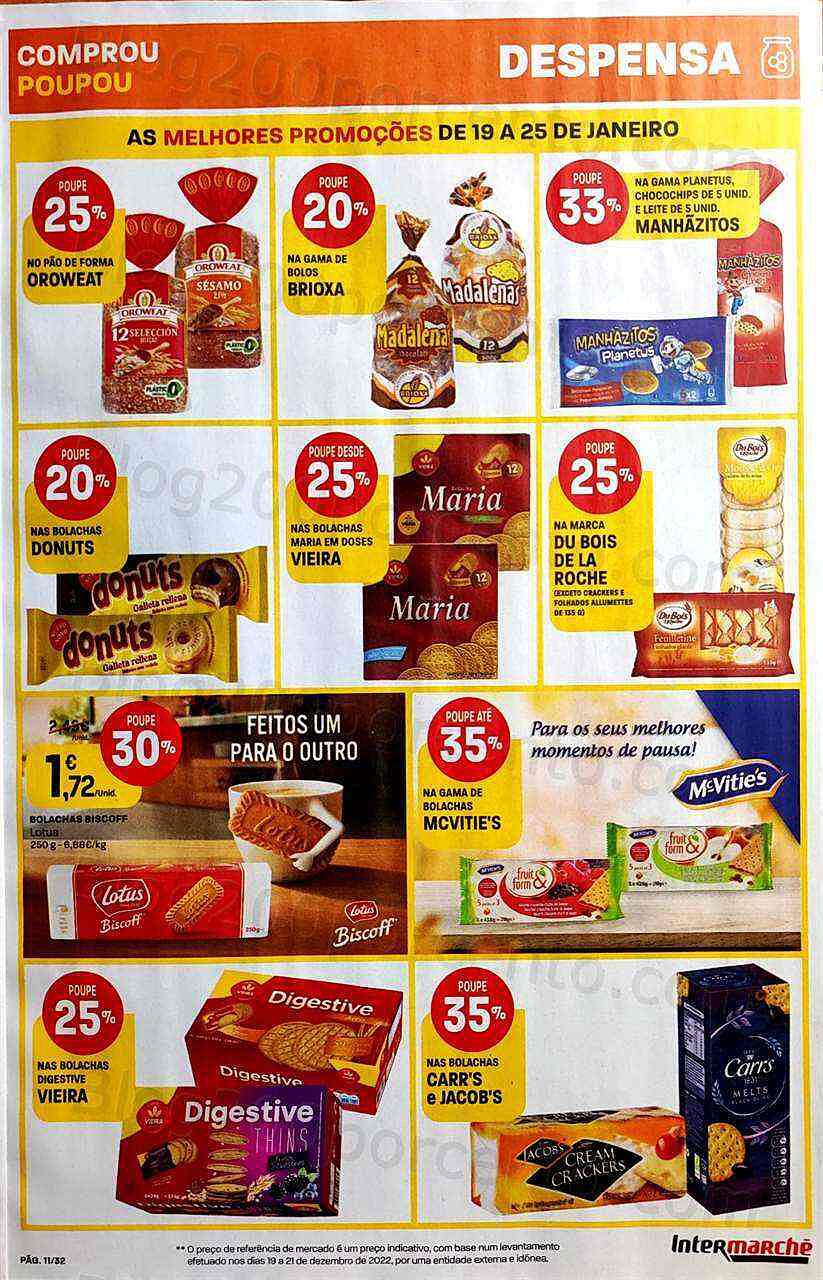 Antevisão Folheto INTERMARCHÉ Promoções de 19 a 25 janeiro