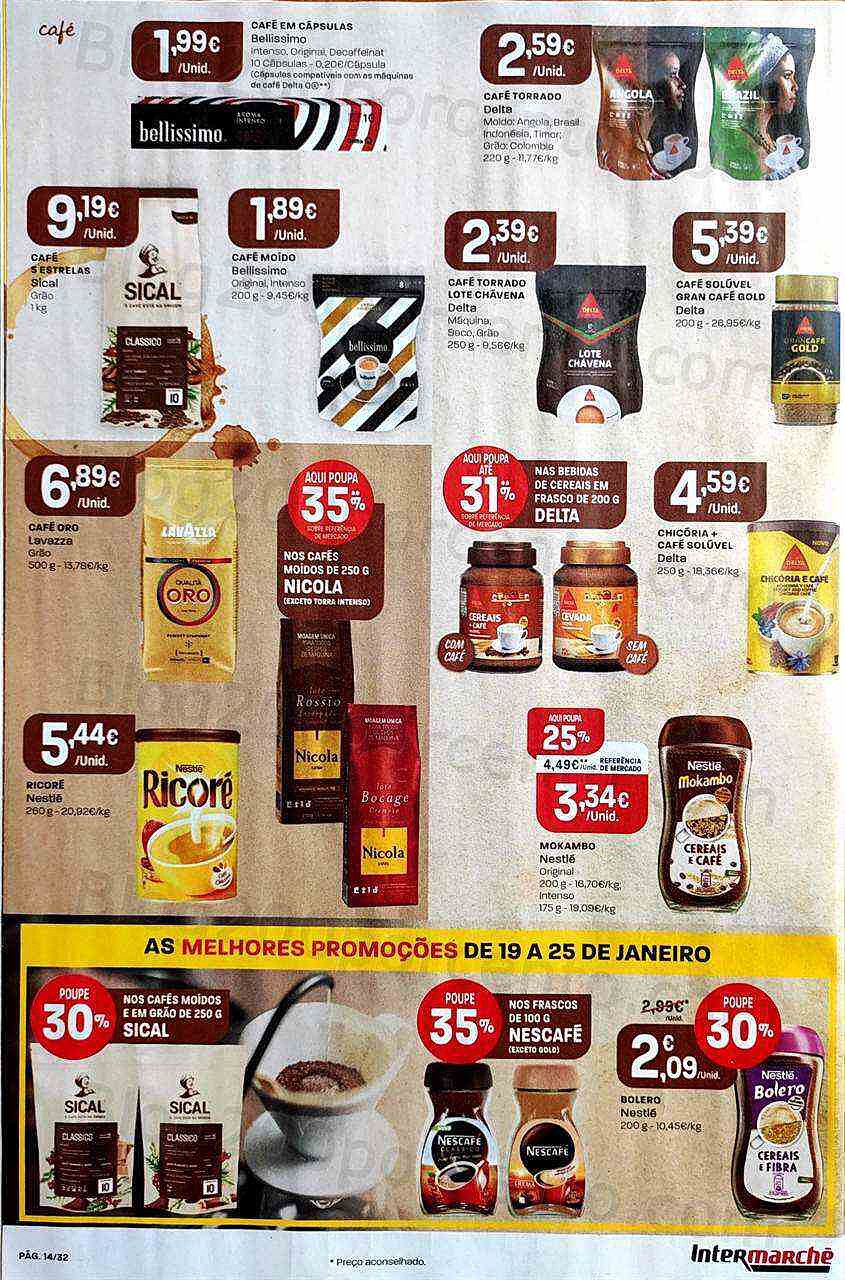 Antevisão Folheto INTERMARCHÉ Promoções de 19 a 25 janeiro