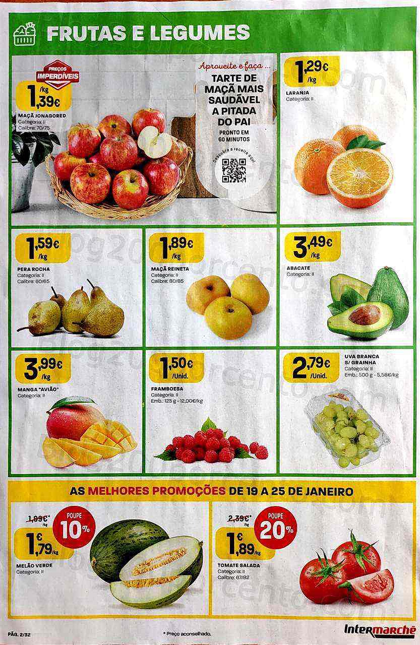 Antevisão Folheto INTERMARCHÉ Promoções de 19 a 25 janeiro