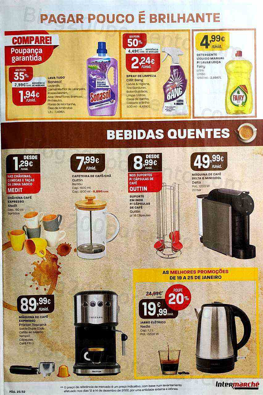 Antevisão Folheto INTERMARCHÉ Promoções de 19 a 25 janeiro