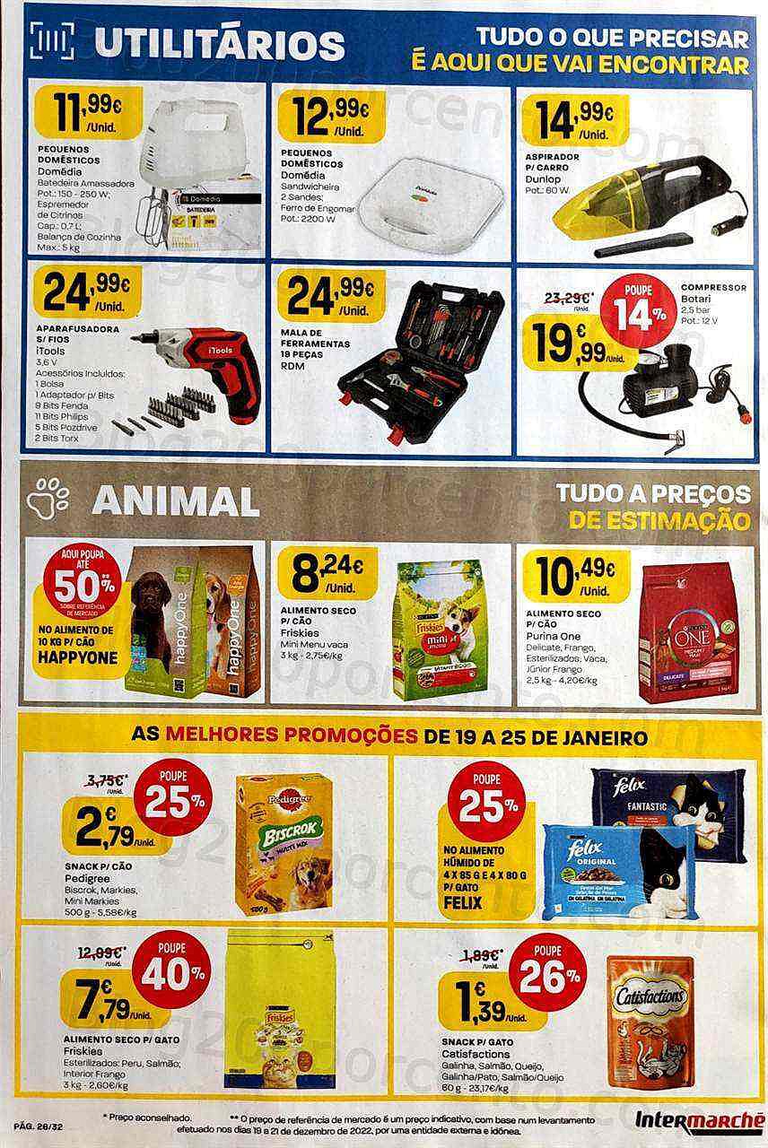 Antevisão Folheto INTERMARCHÉ Promoções de 19 a 25 janeiro
