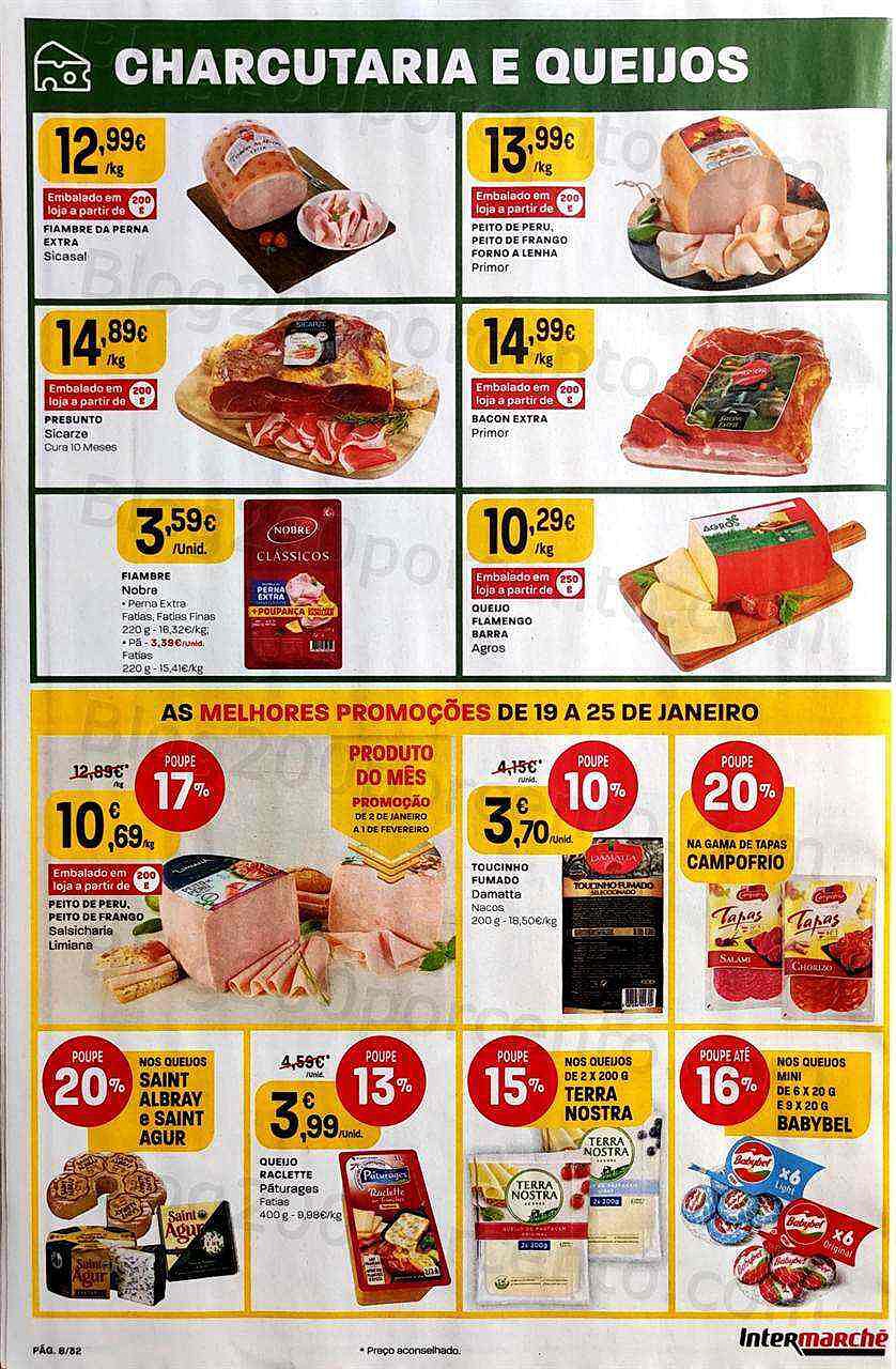 Antevisão Folheto INTERMARCHÉ Promoções de 19 a 25 janeiro