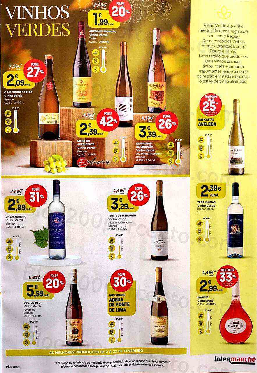 Antevisão Folheto INTERMARCHÉ Feira QEV Promoções de 2 a 22 fevereiro