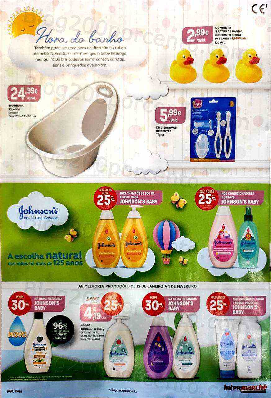 Antevisão Folheto INTERMARCHÉ Feira do Bebé Promoções de 12 janeiro a 1 fevereiro
