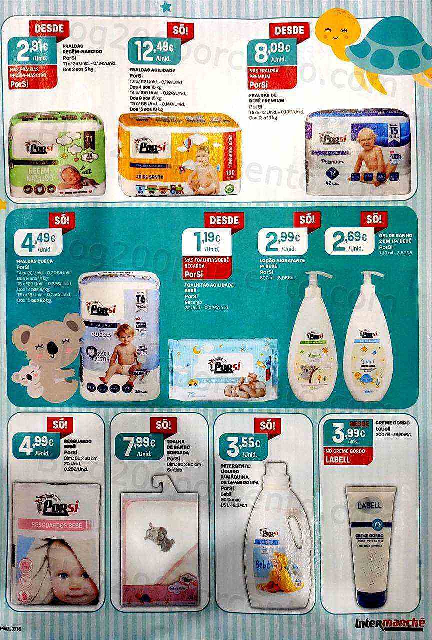 Antevisão Folheto INTERMARCHÉ Feira do Bebé Promoções de 12 janeiro a 1 fevereiro