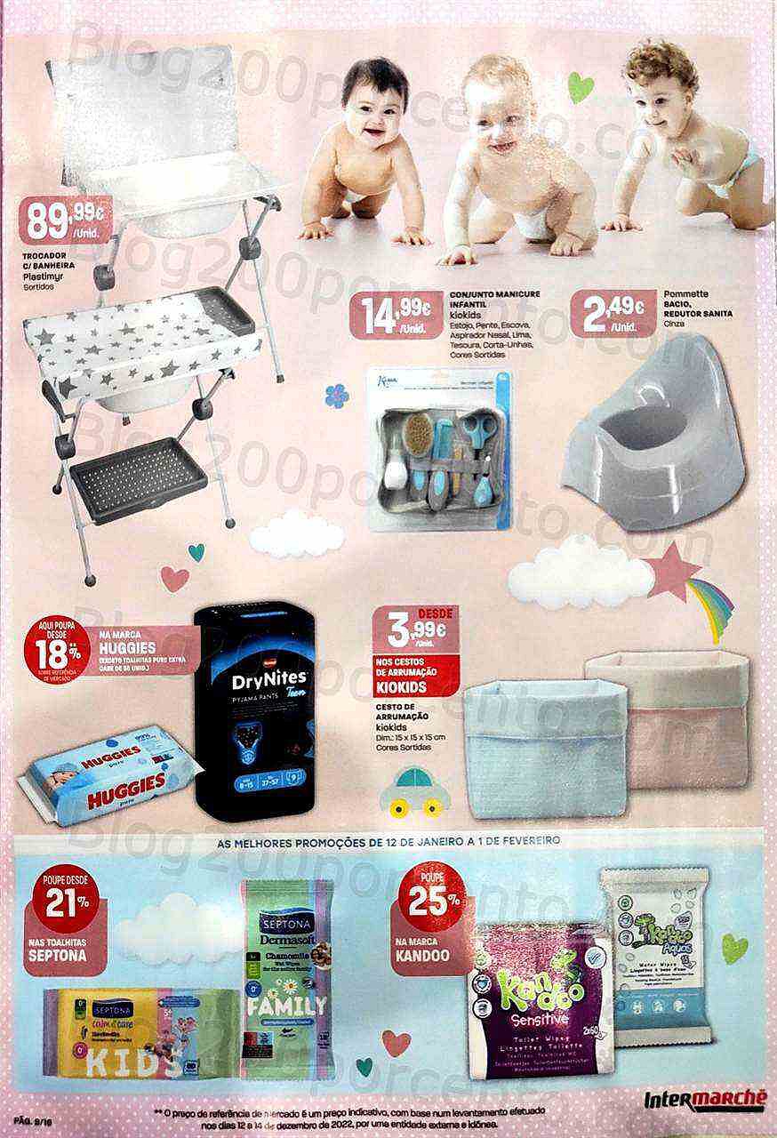 Antevisão Folheto INTERMARCHÉ Feira do Bebé Promoções de 12 janeiro a 1 fevereiro
