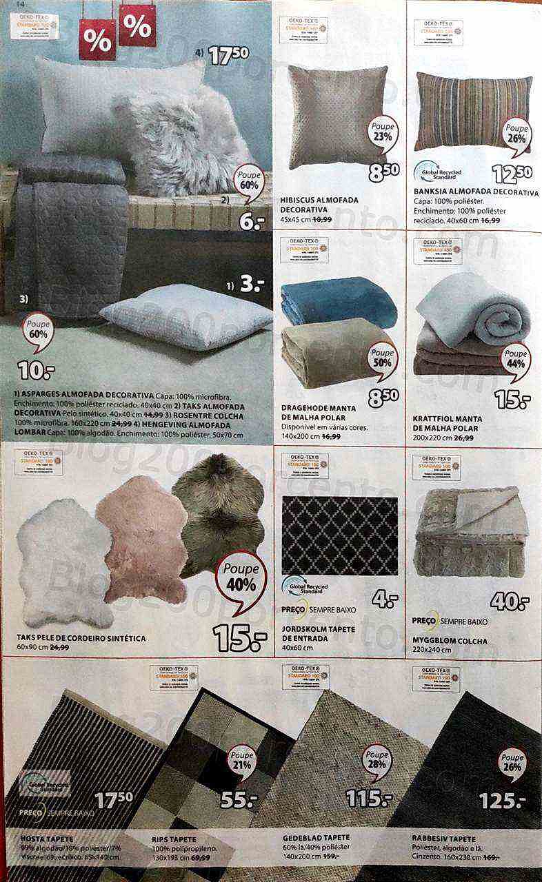 Antevisão Folheto JYSK Promoções de 26 janeiro a 1 fevereiro