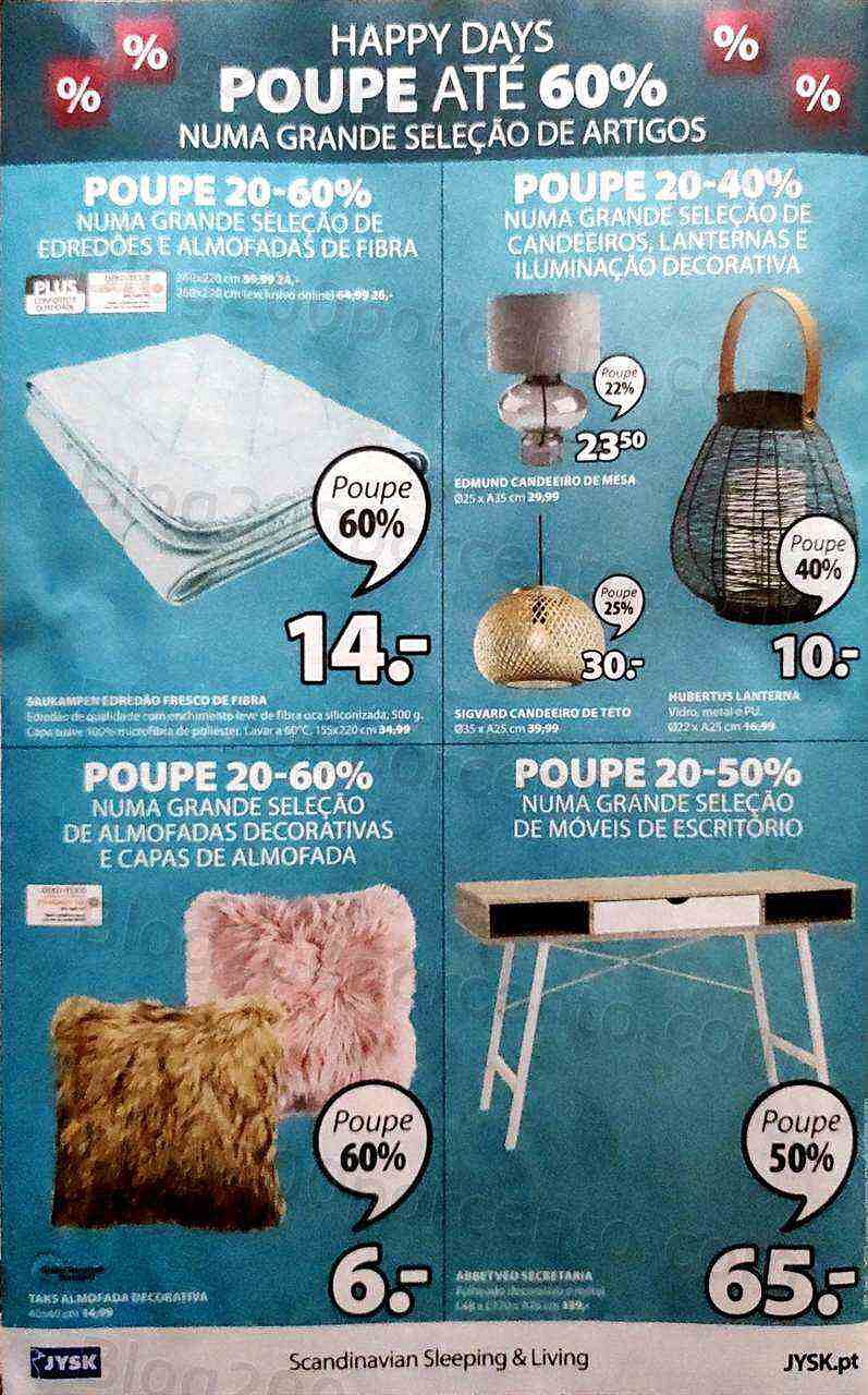 Antevisão Folheto JYSK Promoções de 26 janeiro a 1 fevereiro