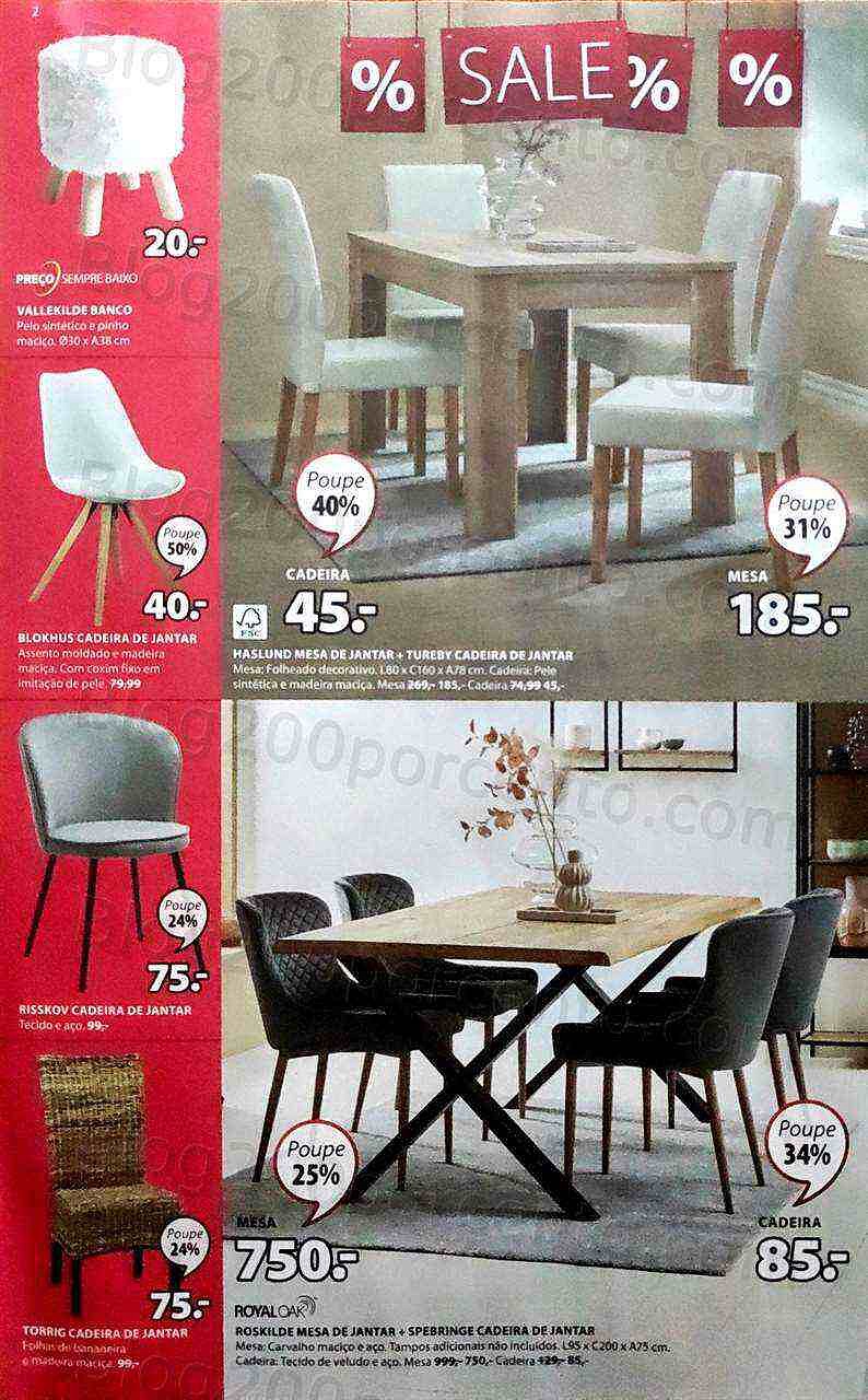 Antevisão Folheto JYSK Promoções de 26 janeiro a 1 fevereiro