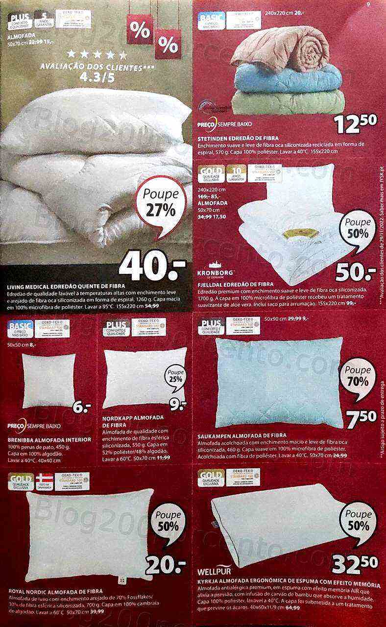 Antevisão Folheto JYSK Promoções de 26 janeiro a 1 fevereiro