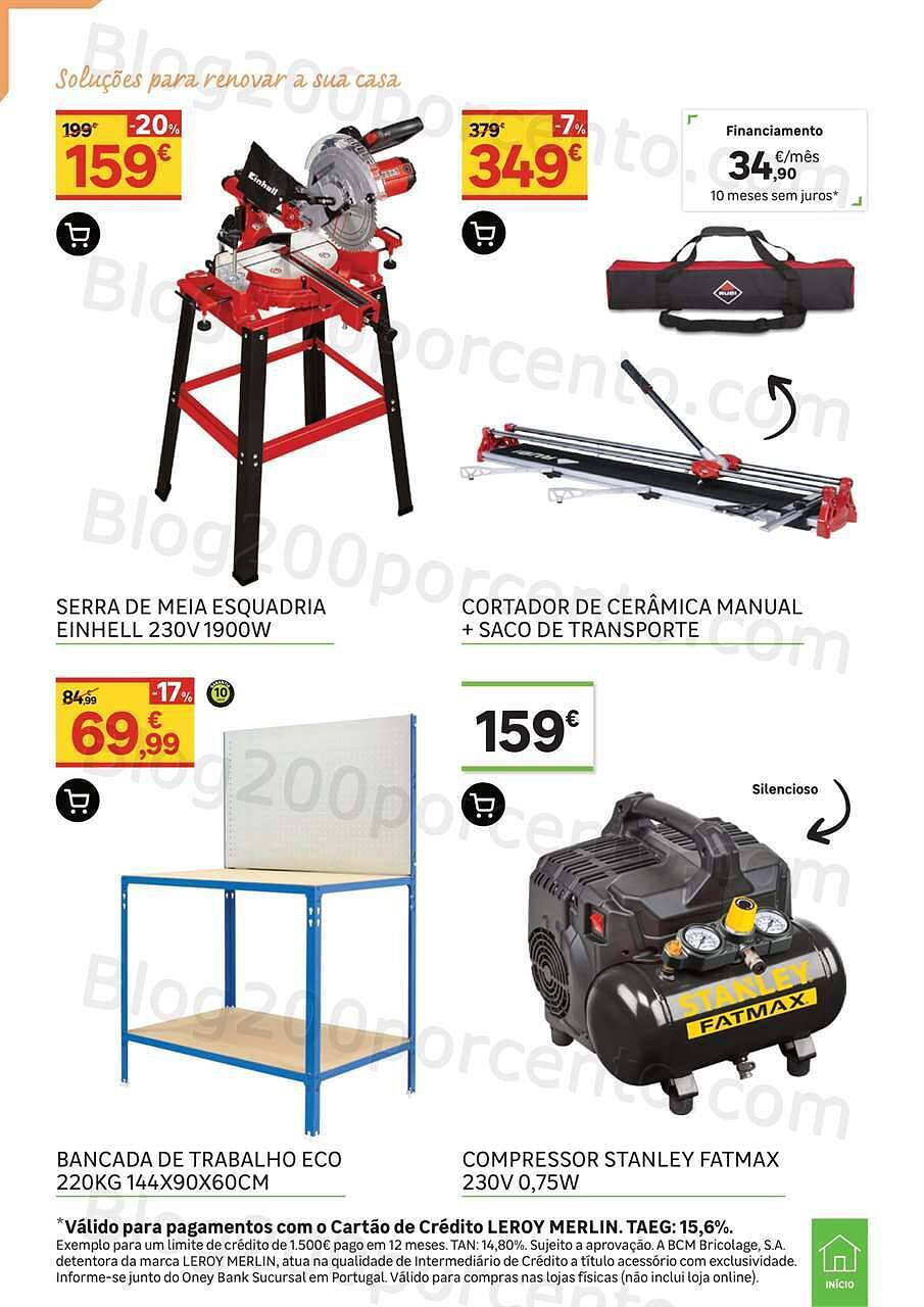 Antevisão Folheto LEROY MERLIN Promoções de 27 janeiro a 27 março