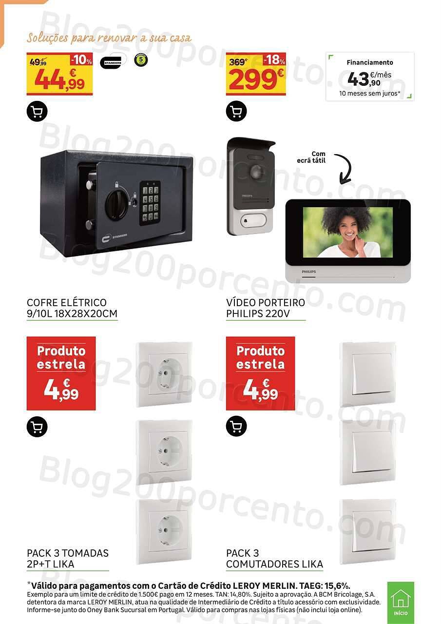 Antevisão Folheto LEROY MERLIN Promoções de 27 janeiro a 27 março