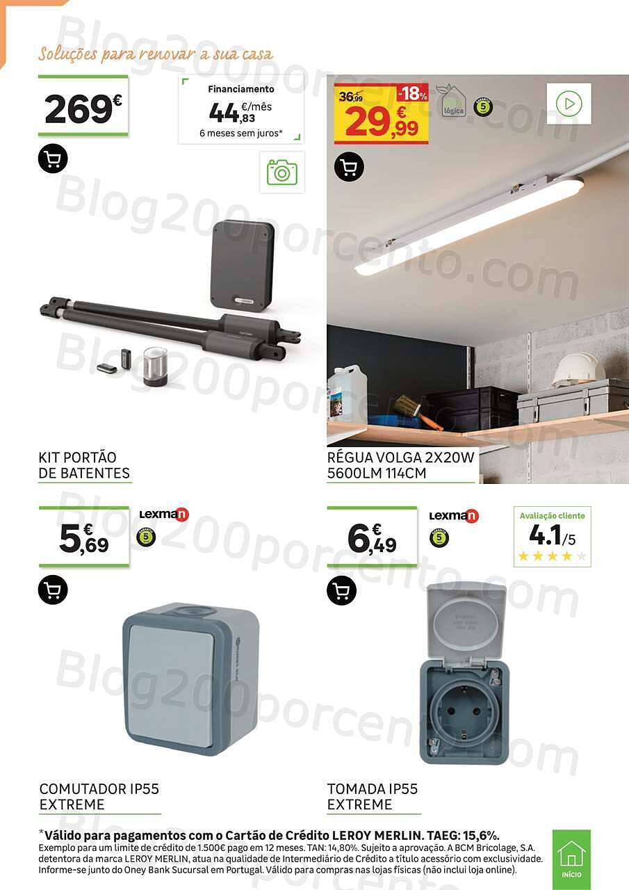 Antevisão Folheto LEROY MERLIN Promoções de 27 janeiro a 27 março