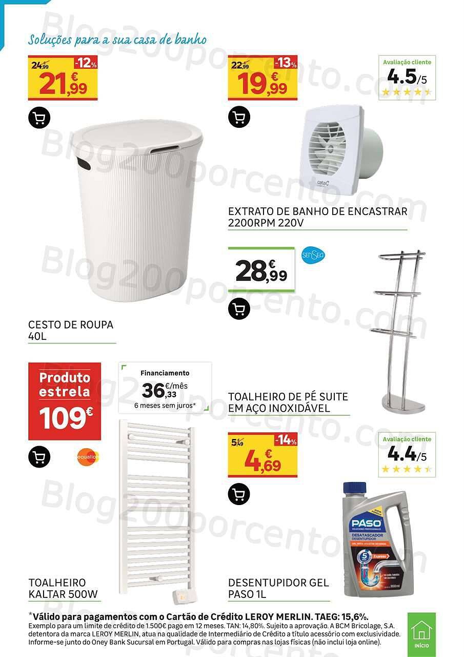 Antevisão Folheto LEROY MERLIN Promoções de 27 janeiro a 27 março