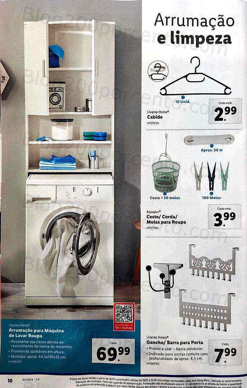 Antevisão Folheto LIDL Bazar Promoções a partir de 19 janeiro