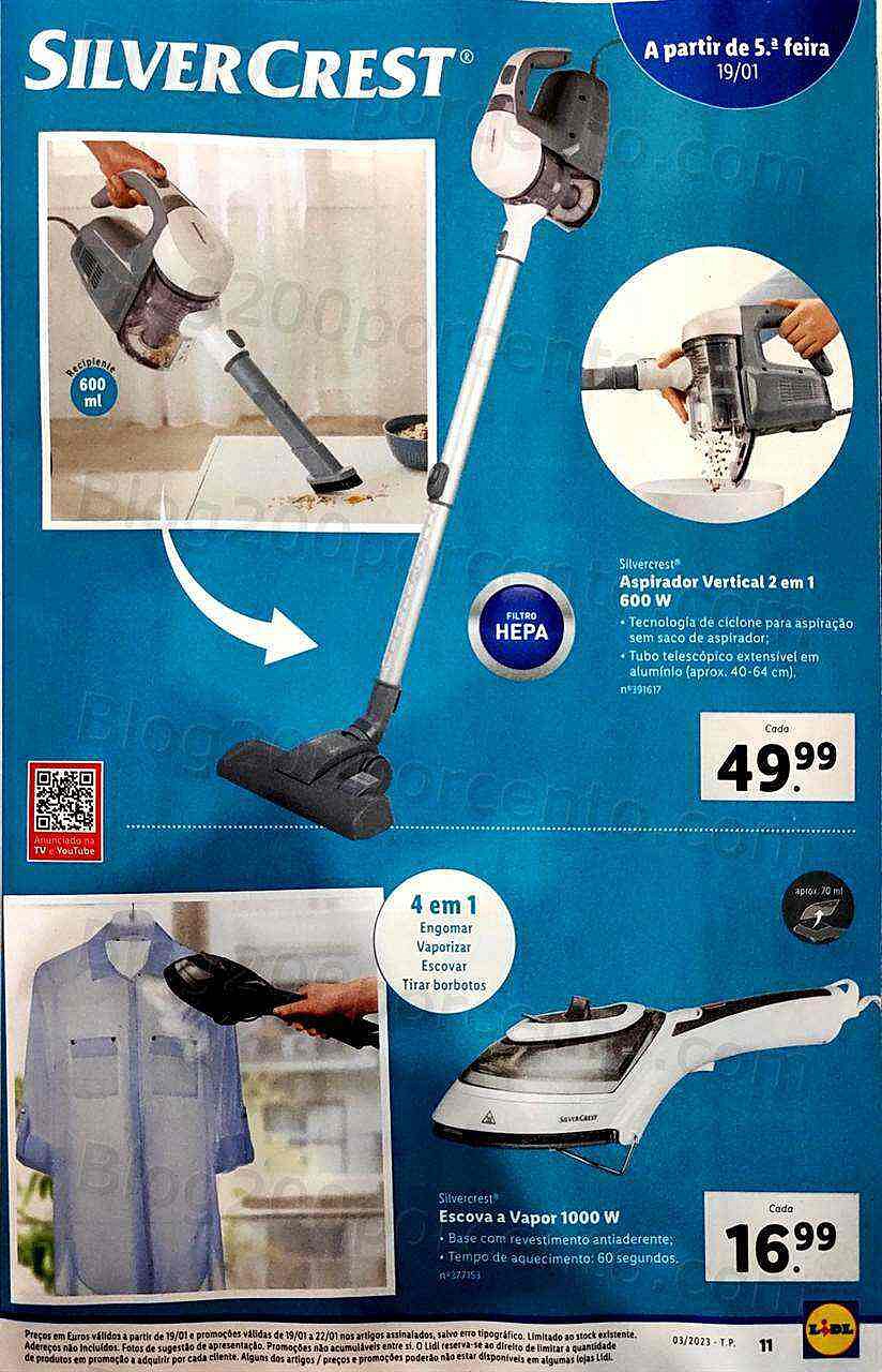 Antevisão Folheto LIDL Bazar Promoções a partir de 19 janeiro