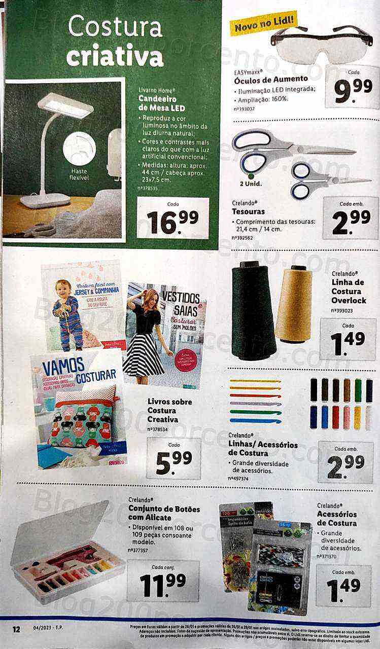 Antevisão Folheto LIDL Promoções de 23 a 29 janeiro