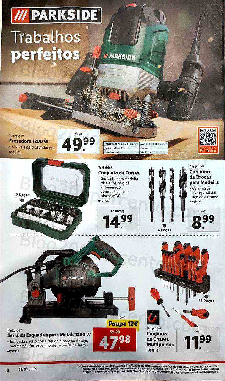 Antevisão Folheto LIDL Promoções de 23 a 29 janeiro