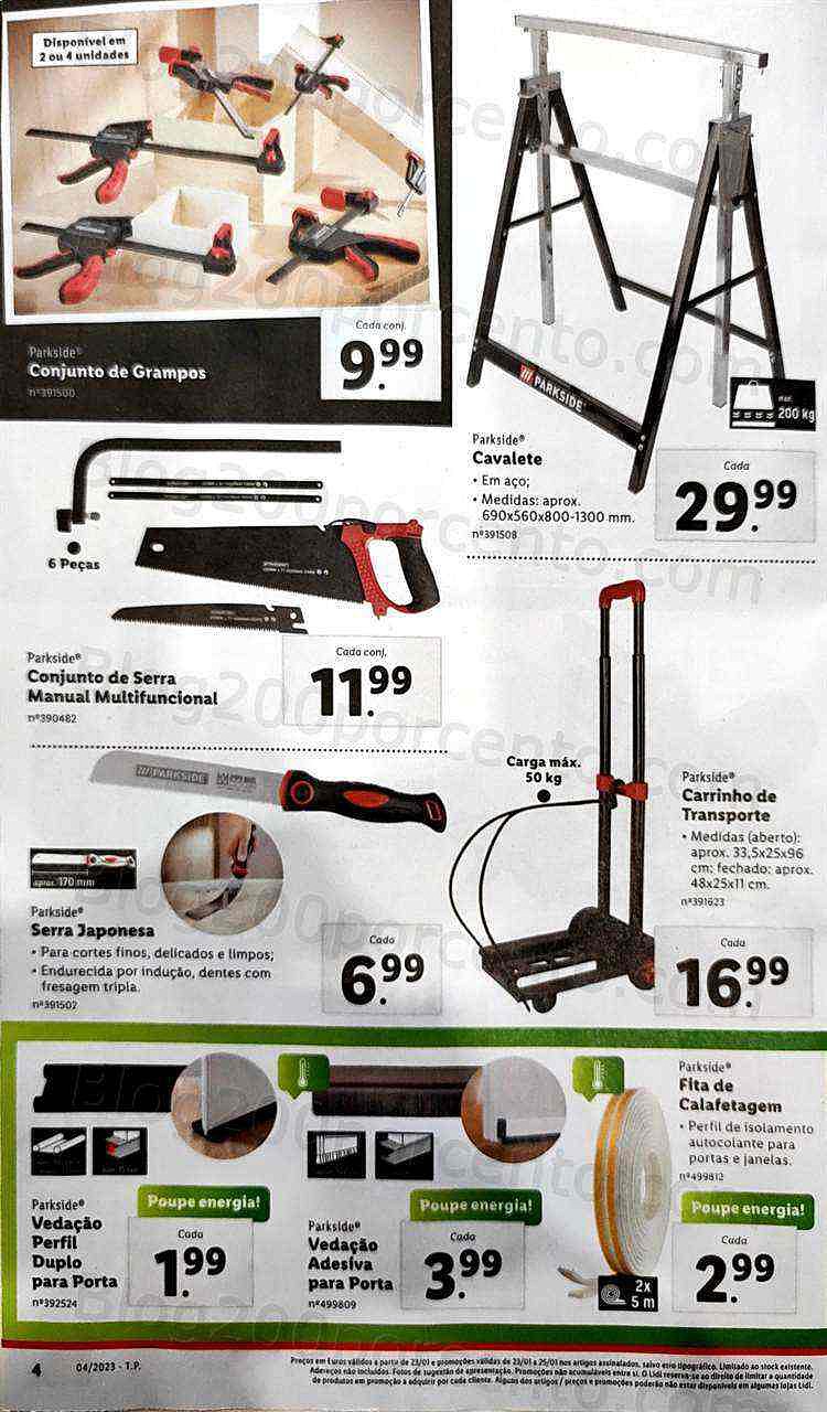 Antevisão Folheto LIDL Promoções de 23 a 29 janeiro