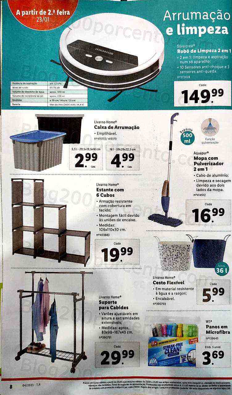 Antevisão Folheto LIDL Promoções de 23 a 29 janeiro