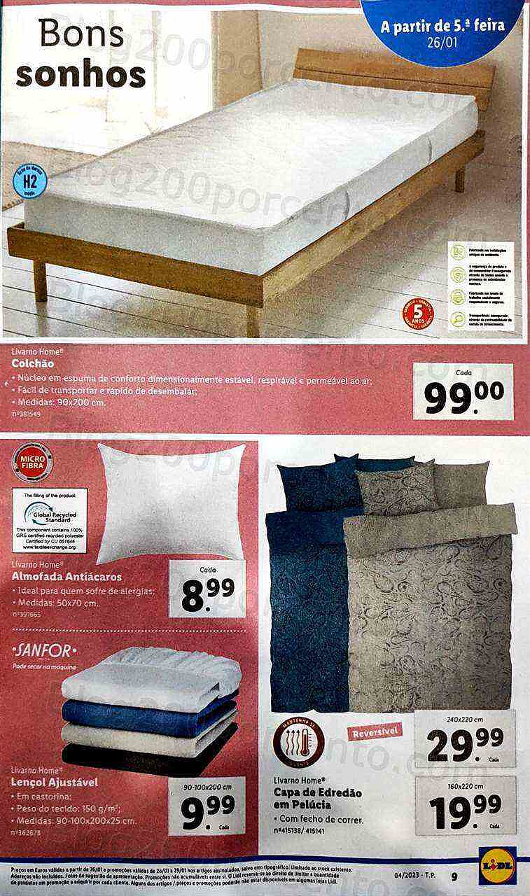 Antevisão Folheto LIDL Promoções de 23 a 29 janeiro