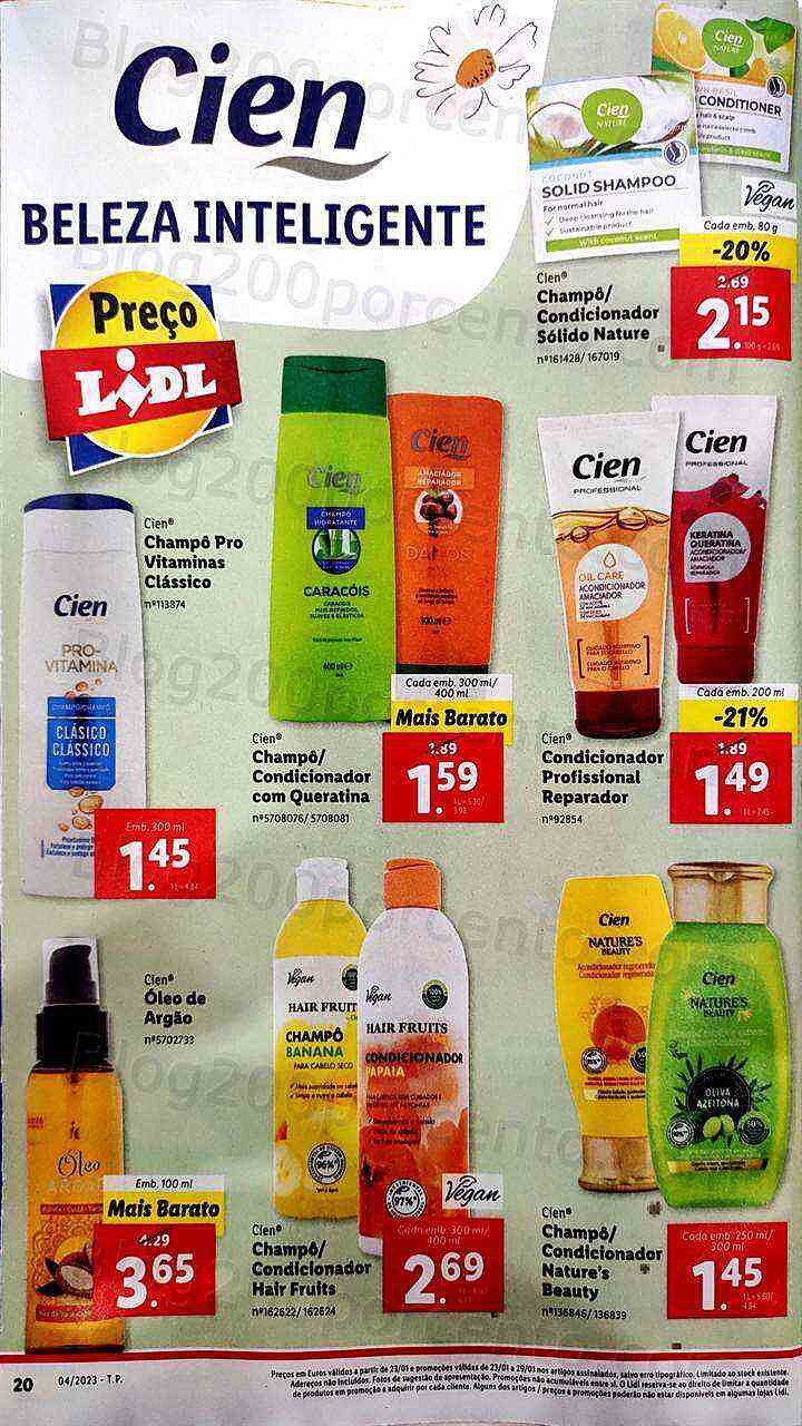 Antevisão Folheto LIDL Promoções de 23 a 29 janeiro