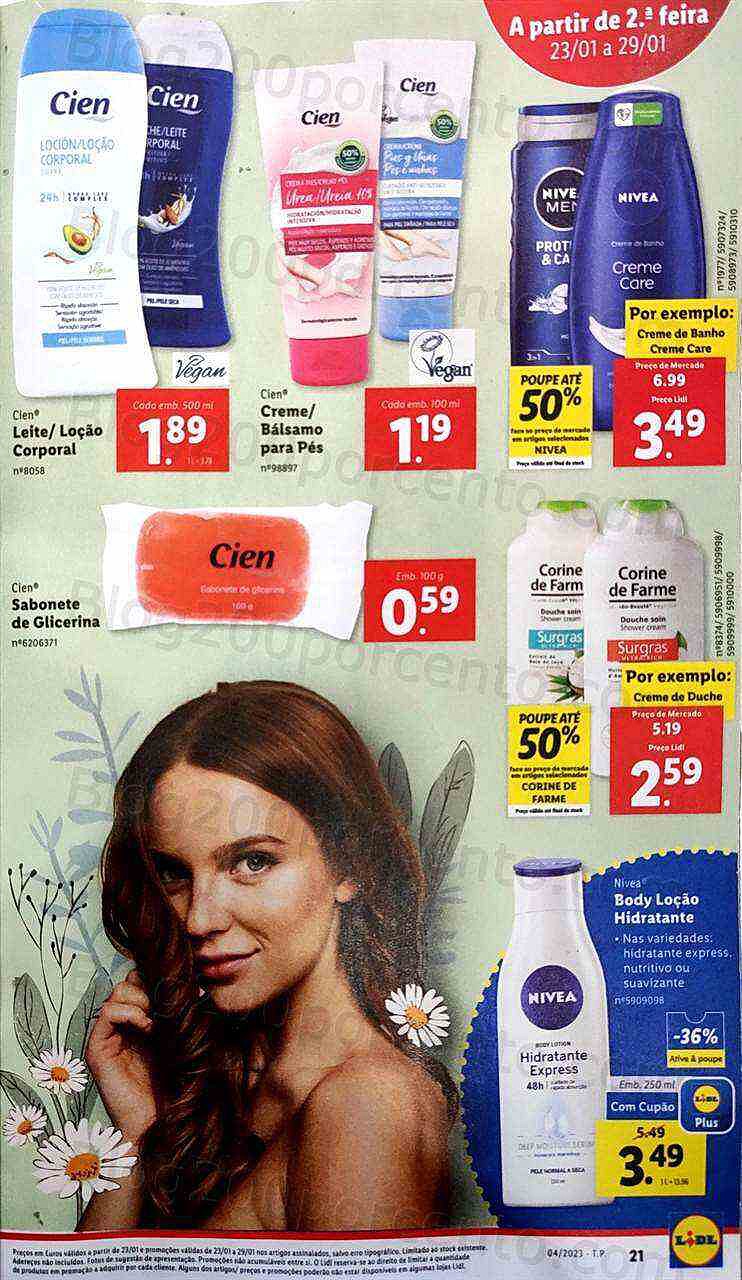 Antevisão Folheto LIDL Promoções de 23 a 29 janeiro