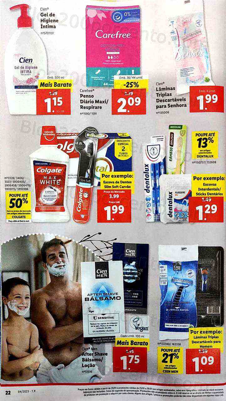 Antevisão Folheto LIDL Promoções de 23 a 29 janeiro