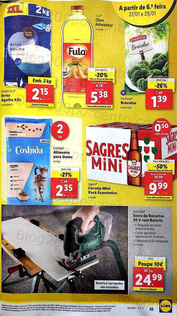 Antevisão Folheto LIDL Promoções de 23 a 29 janeiro