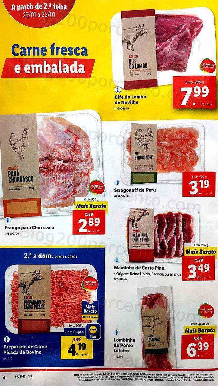 Antevisão Folheto LIDL Promoções de 23 a 29 janeiro