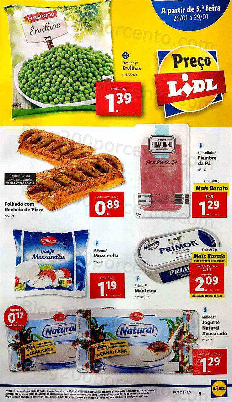 Antevisão Folheto LIDL Promoções de 23 a 29 janeiro
