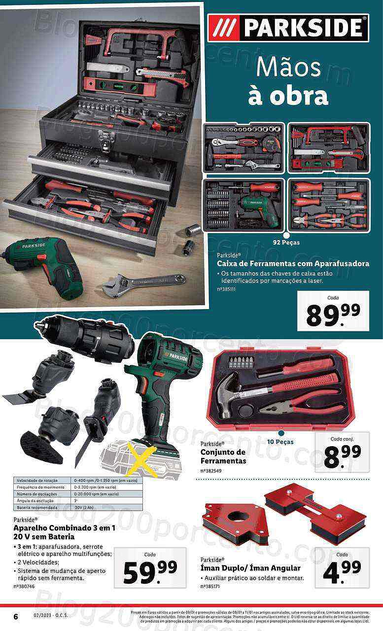 Antevisão Folheto LIDL Promoções de 9 a 15 janeiro - Edição Digital e Completa