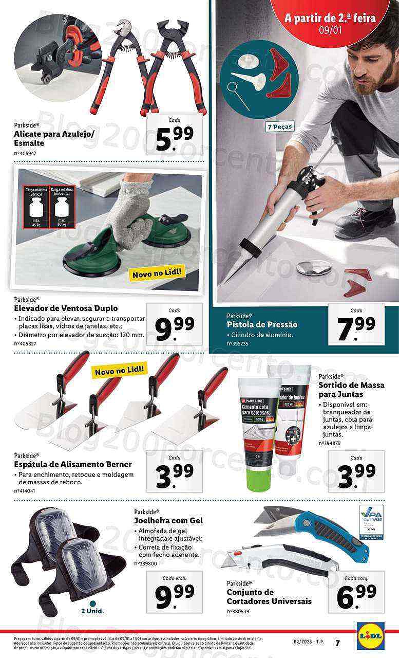 Antevisão Folheto LIDL Promoções de 9 a 15 janeiro - Edição Digital e Completa