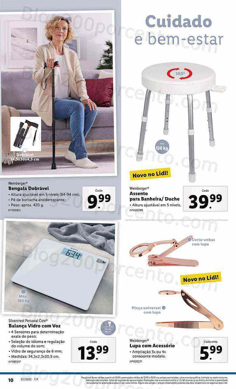 Antevisão Folheto LIDL Promoções de 9 a 15 janeiro - Edição Digital e Completa