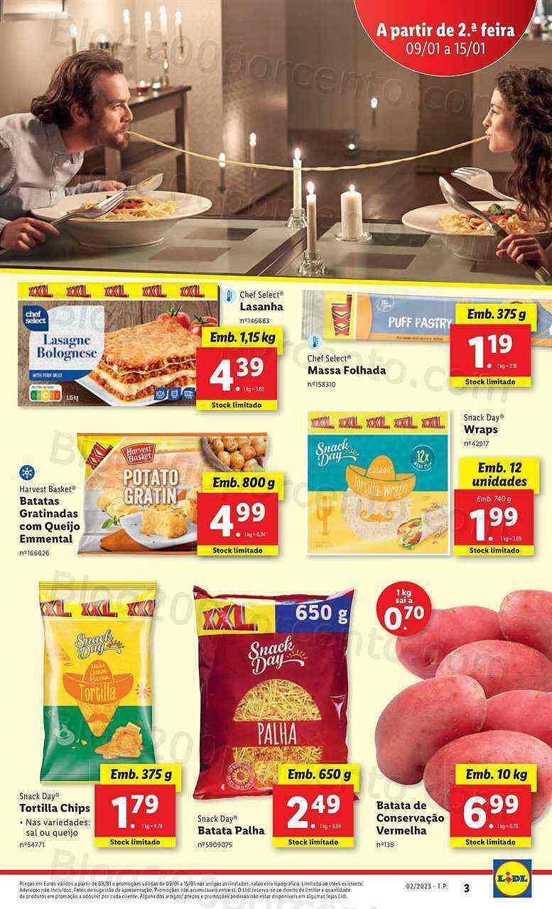 Antevisão Folheto LIDL Promoções XXL de 9 a 15 janeiro